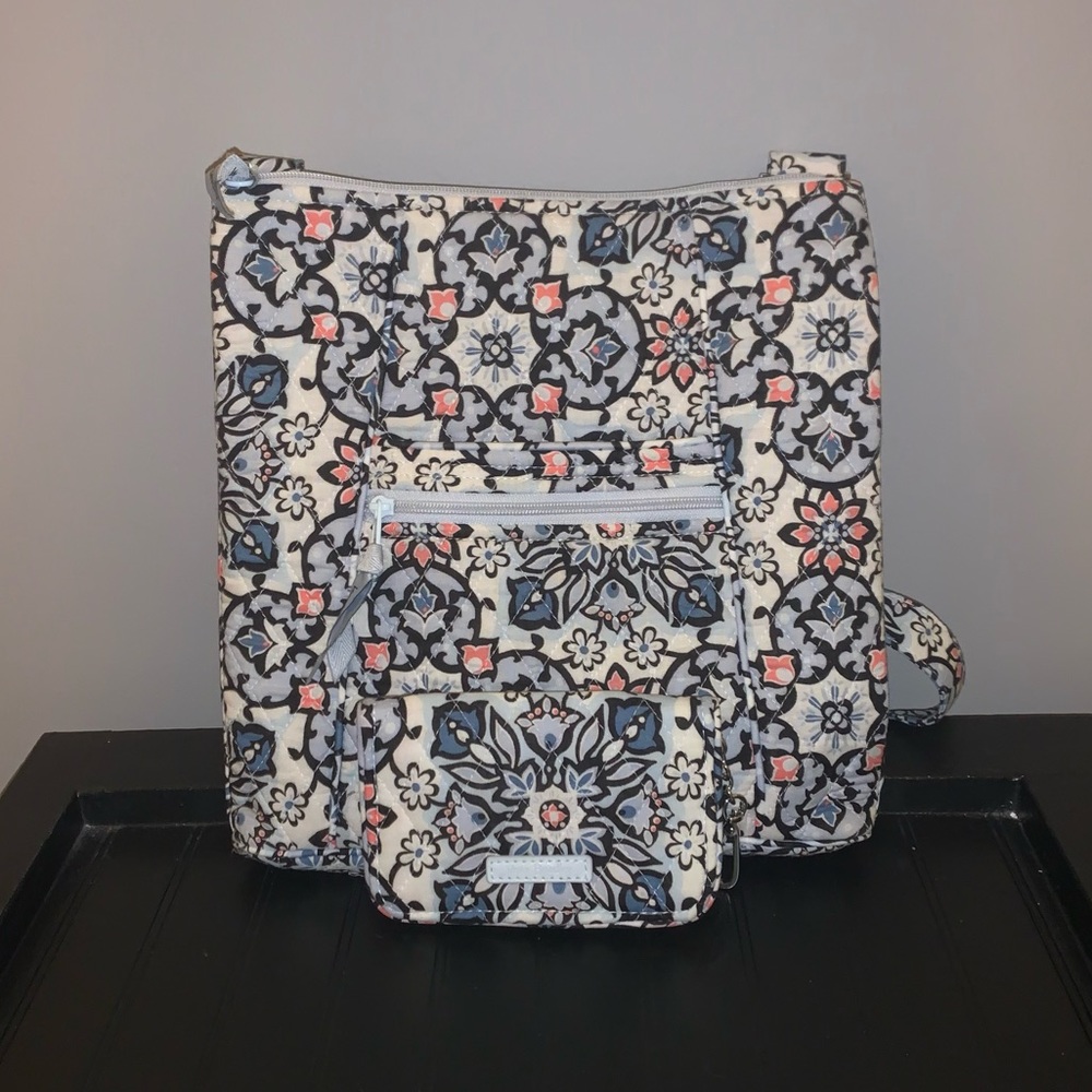 Vera Bradley Crossbody and Wallet Set